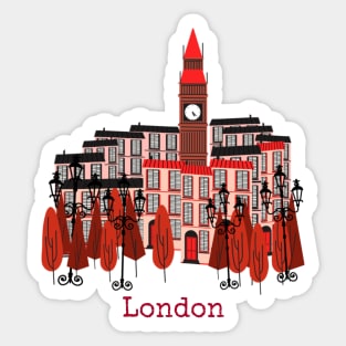 London England Sticker